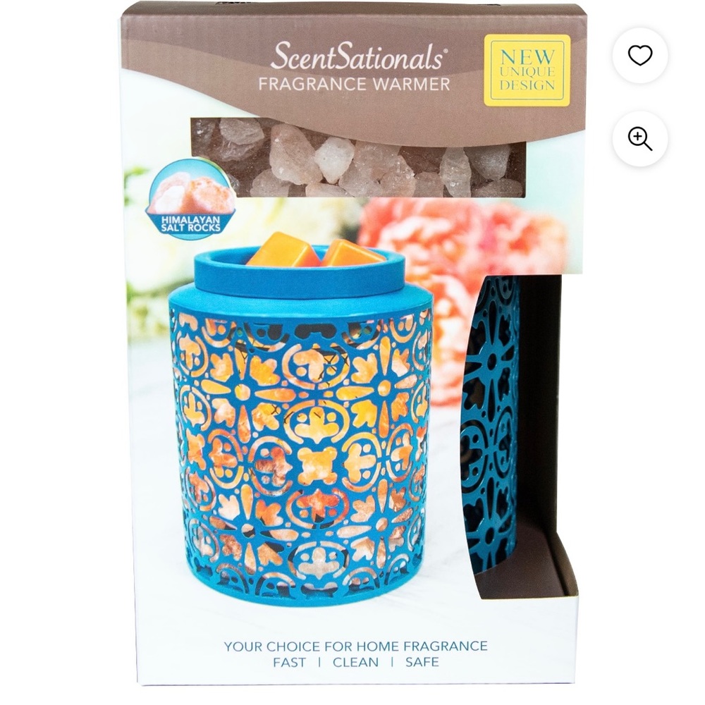 New in box Scent Sationals Salt Fragrance Warmer, Kapelos